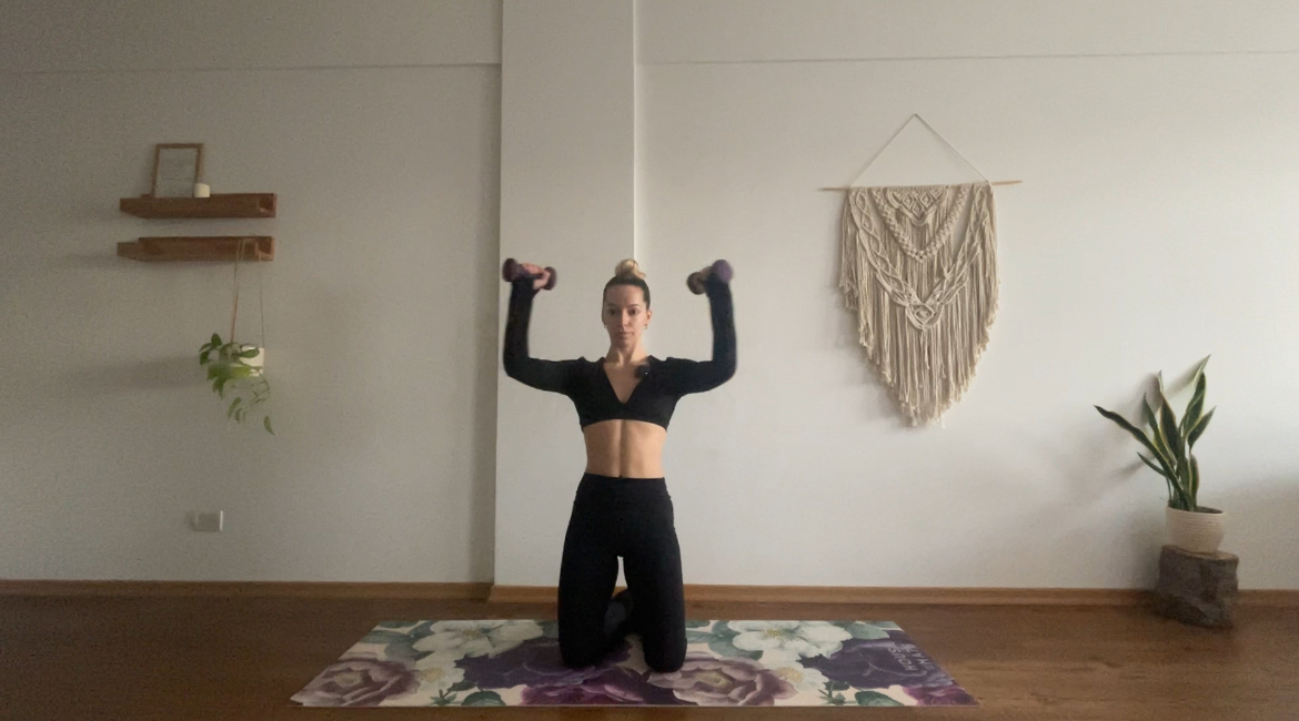 Full body workout | Con pesitas 20′
